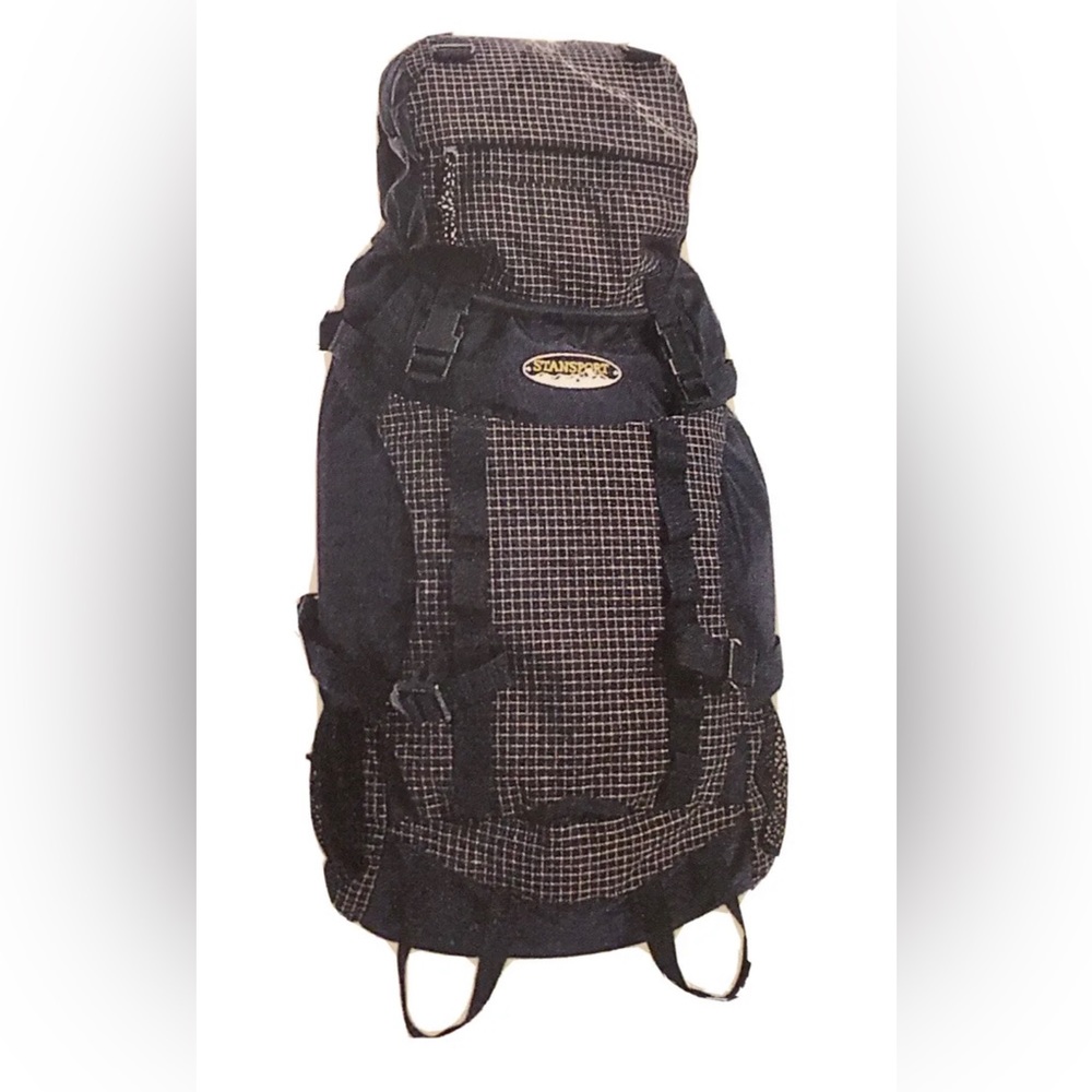 STANSPORT INTERNAL FRAME PACK Belay I New with Tags Black White Checked